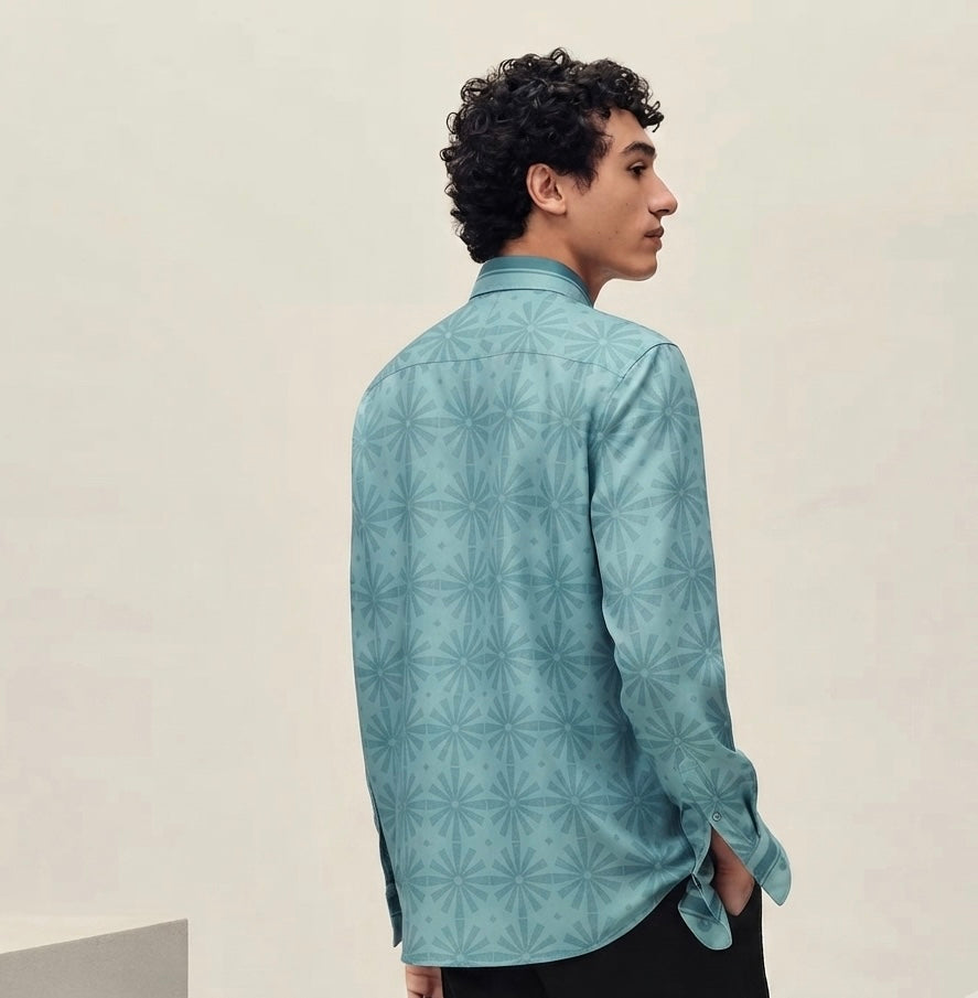 "Ua la Meza" straight cut shirt