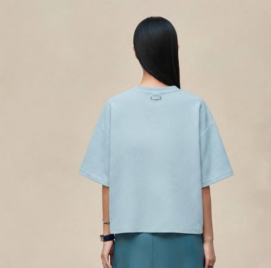 Embroidered boxy t-shirt