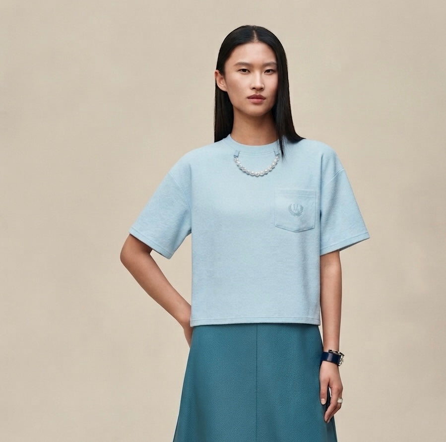 Embroidered boxy t-shirt
