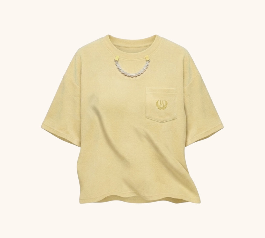 Embroidered boxy t-shirt