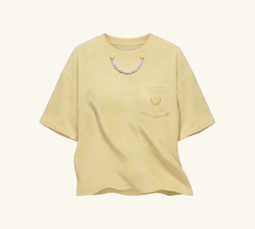 Embroidered boxy t-shirt