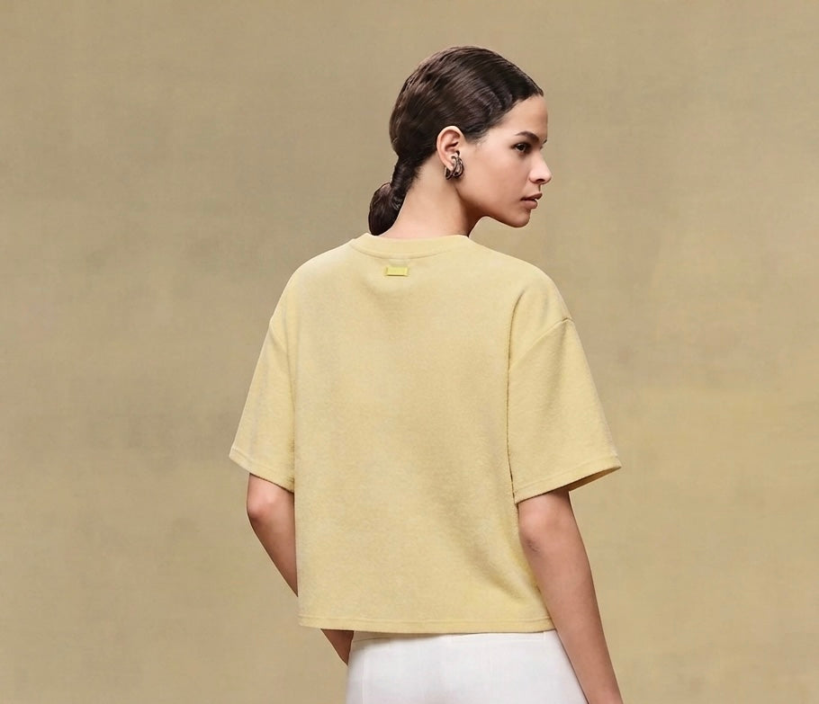 Embroidered boxy t-shirt