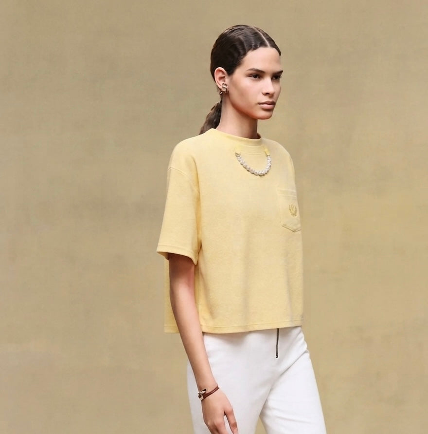 Embroidered boxy t-shirt