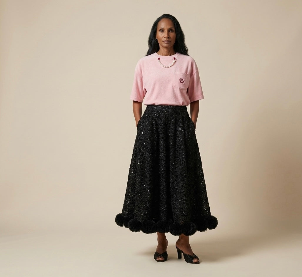 Embroidered boxy t-shirt